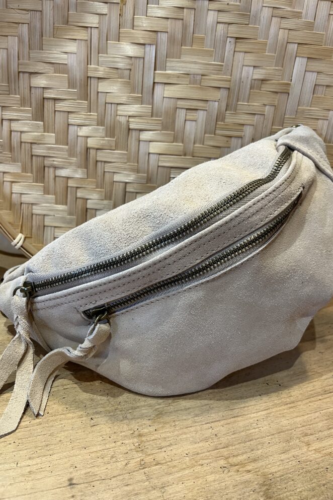 Sacoche Cuir Beige