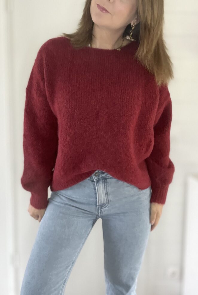 Pull Marceau Bordeaux – Image 3