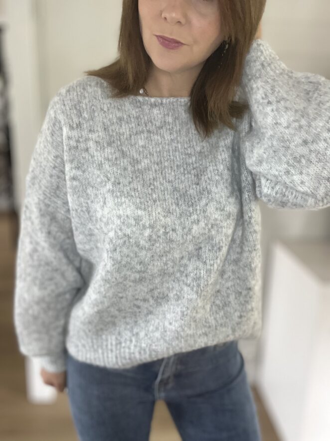 Pull Marceau Gris Clair – Image 2