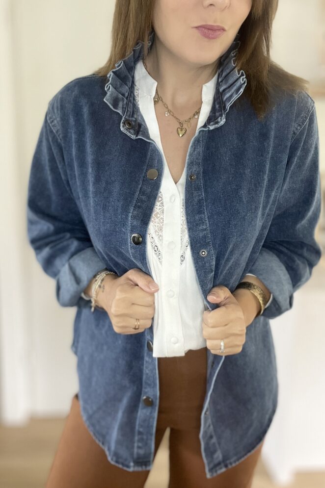 Sur-Chemise Denim – Image 3