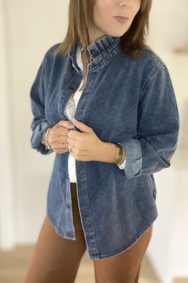 Sur-Chemise Denim