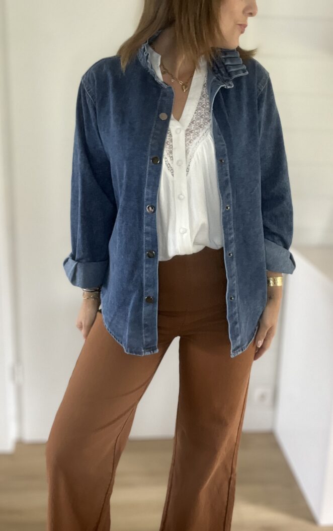 Sur-Chemise Denim – Image 2