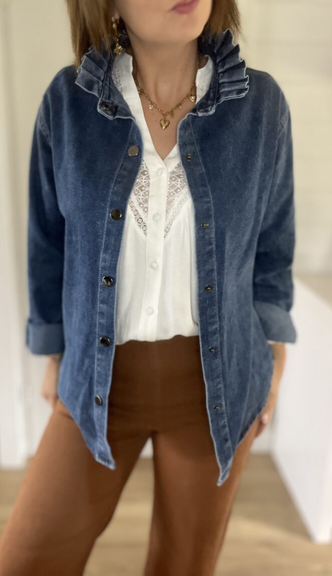 Sur-Chemise Denim – Image 4