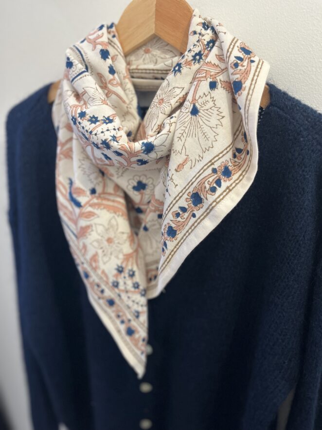Foulard Delhi Prusse