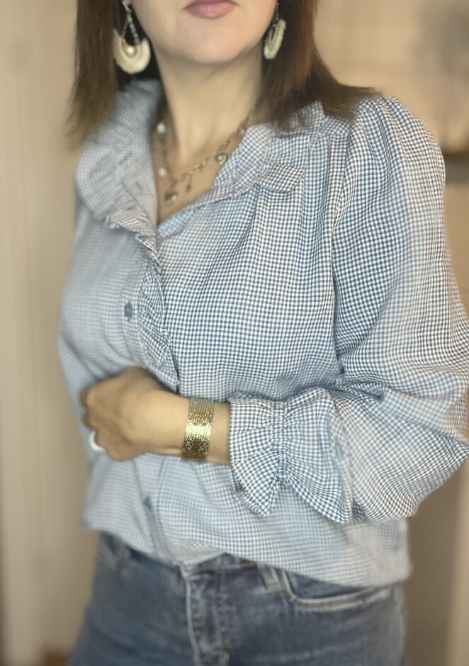 Chemisier Milla Bleu – Image 4