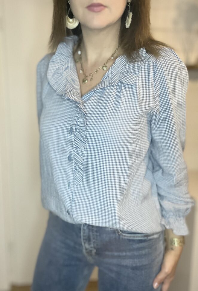 Chemisier Milla Bleu – Image 2