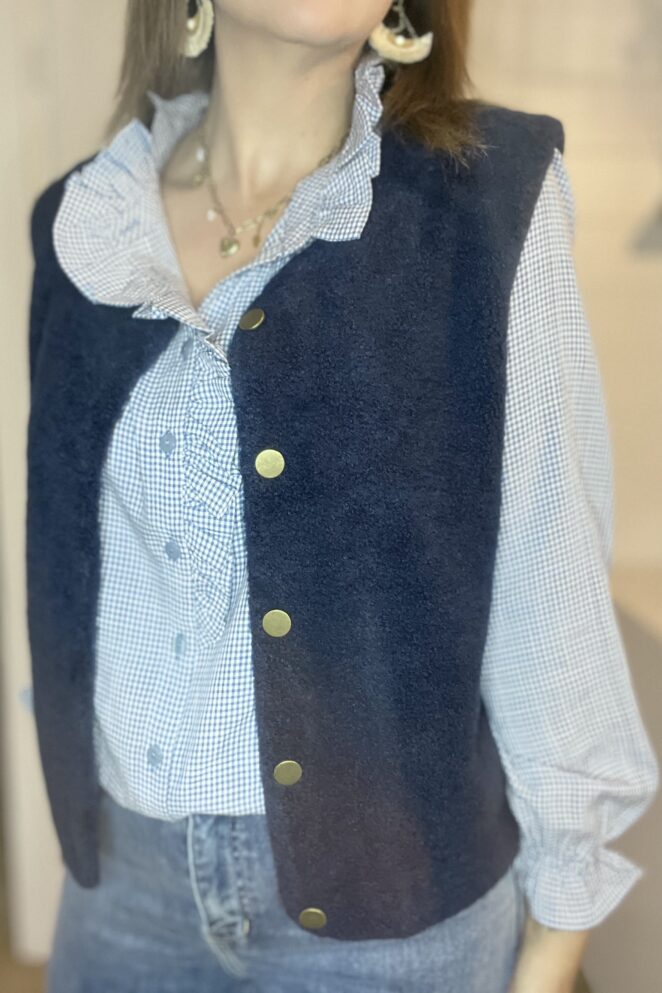 Gilet Laly Marine – Image 2