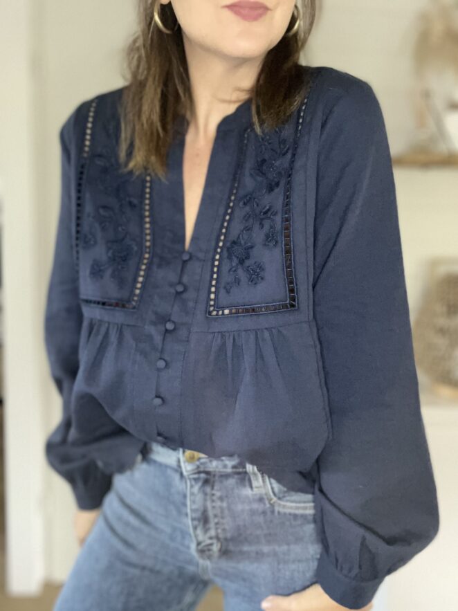 Blouse Rita Marine