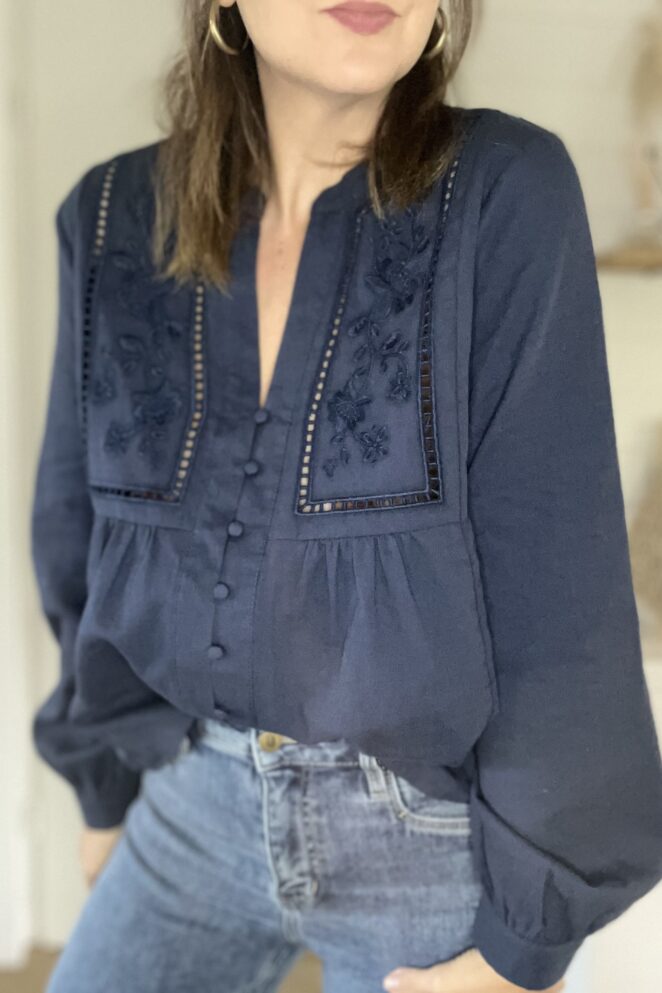 Blouse Rita Marine
