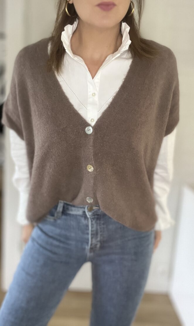 Pull Zoé Taupe – Image 2