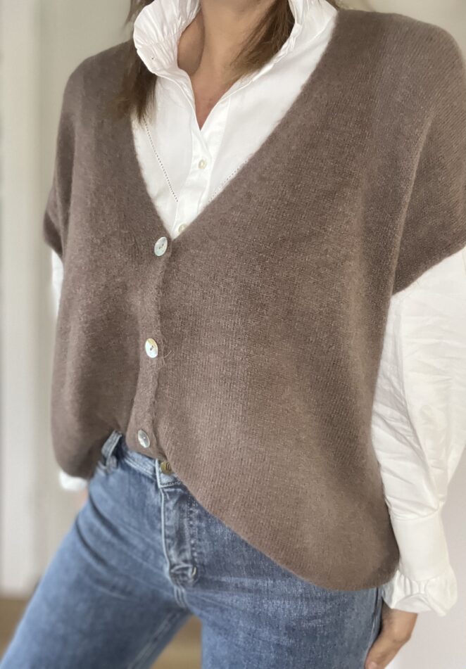 Pull Zoé Taupe – Image 3