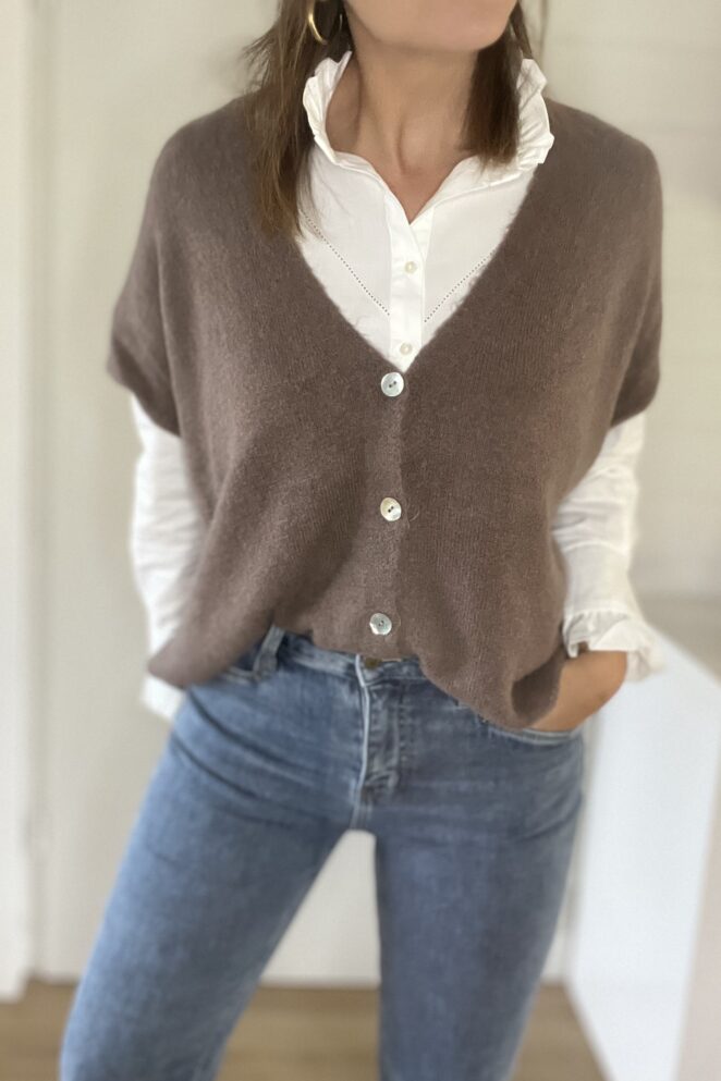 Pull Zoé Taupe