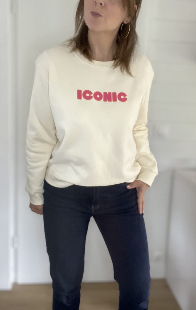 Sweat Iconic Vanille