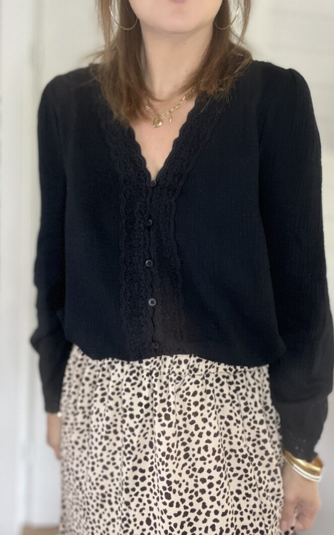 Blouse Carla Noir
