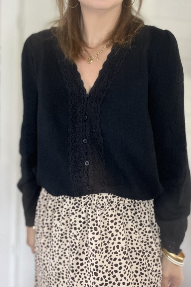 Blouse Carla Noir