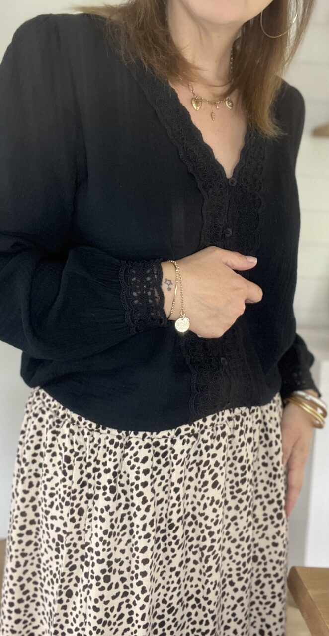 Blouse Carla Noir – Image 3