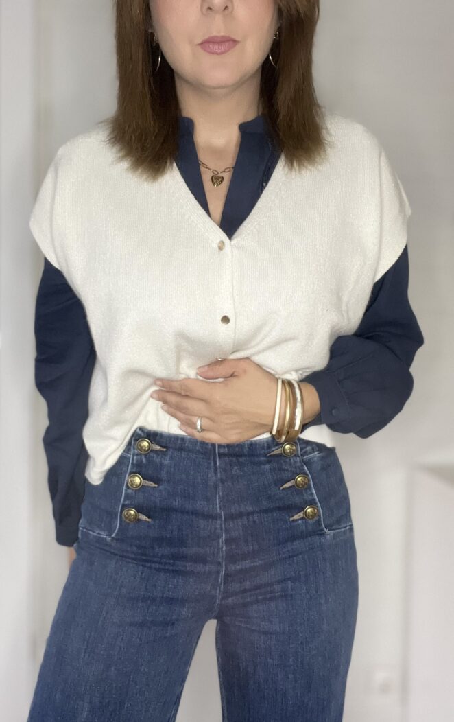 Jean Victorine Wide Denim – Image 4