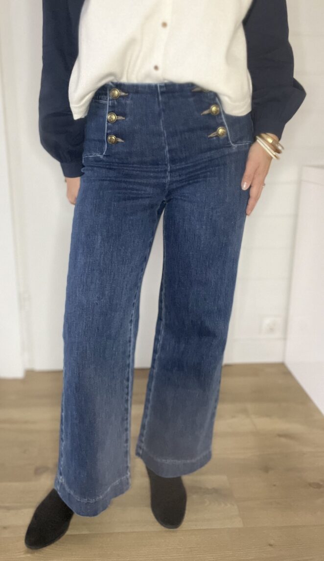 Jean Victorine Wide Denim