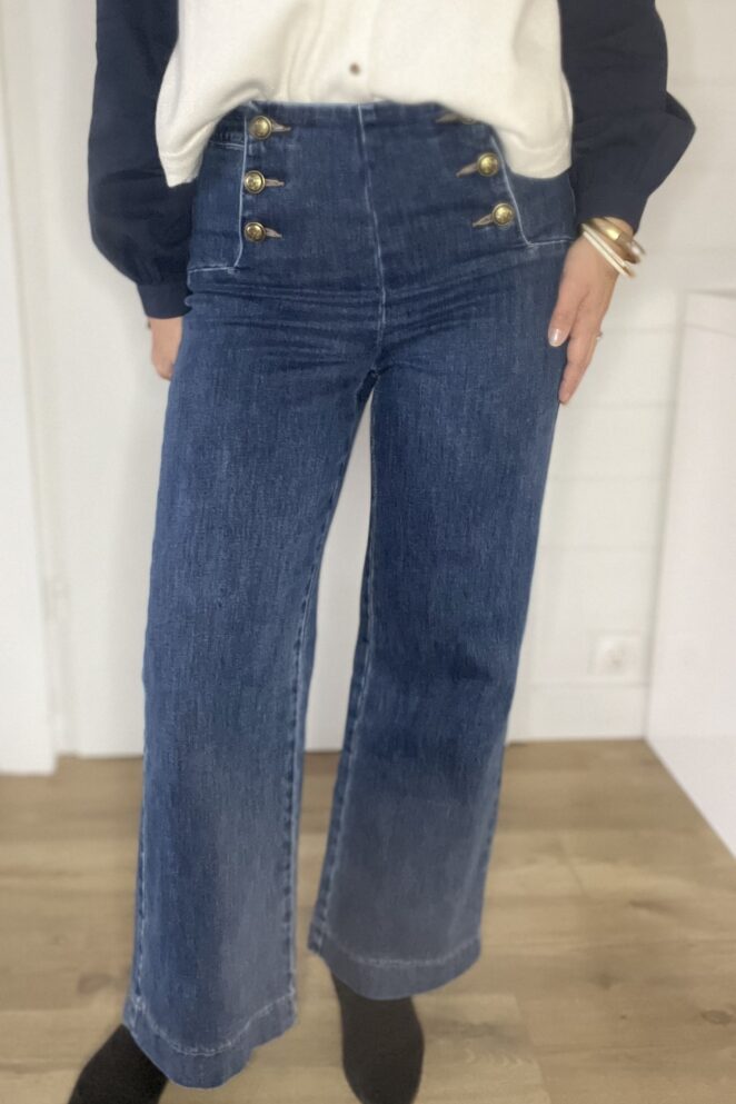 Jean Victorine Wide Denim