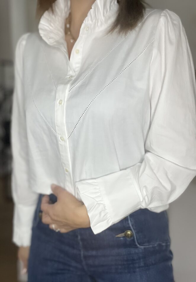 Chemisier Victoire Blanc – Image 4