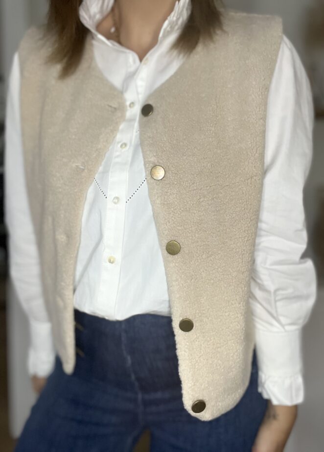 Gilet Laly Beige – Image 2