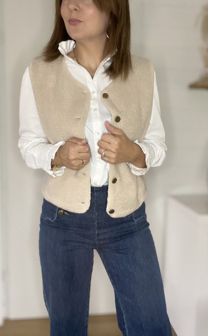 Gilet Laly Beige