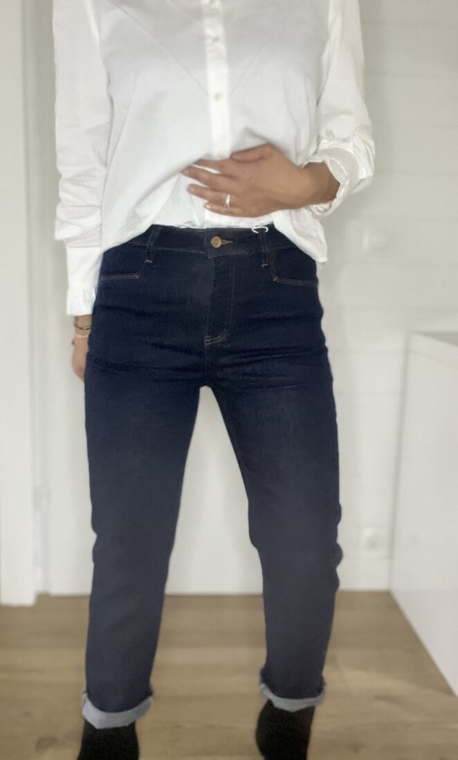 Jean Milena Mom Fit Denim Brut – Image 2