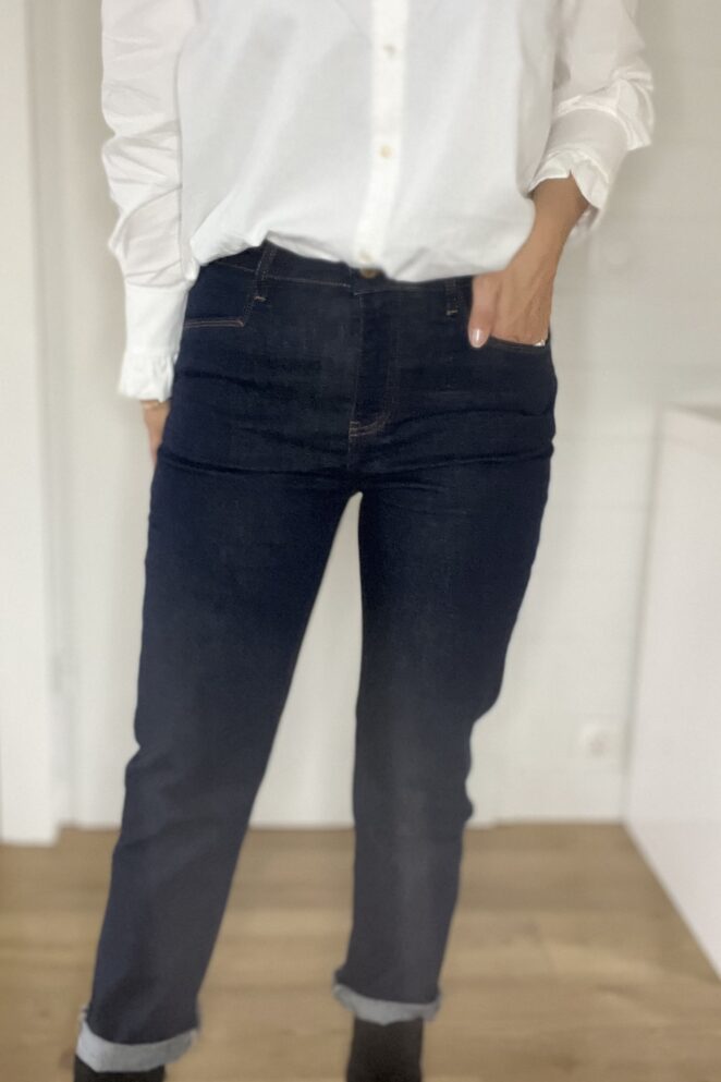 Jean Milena Mom Fit Denim Brut