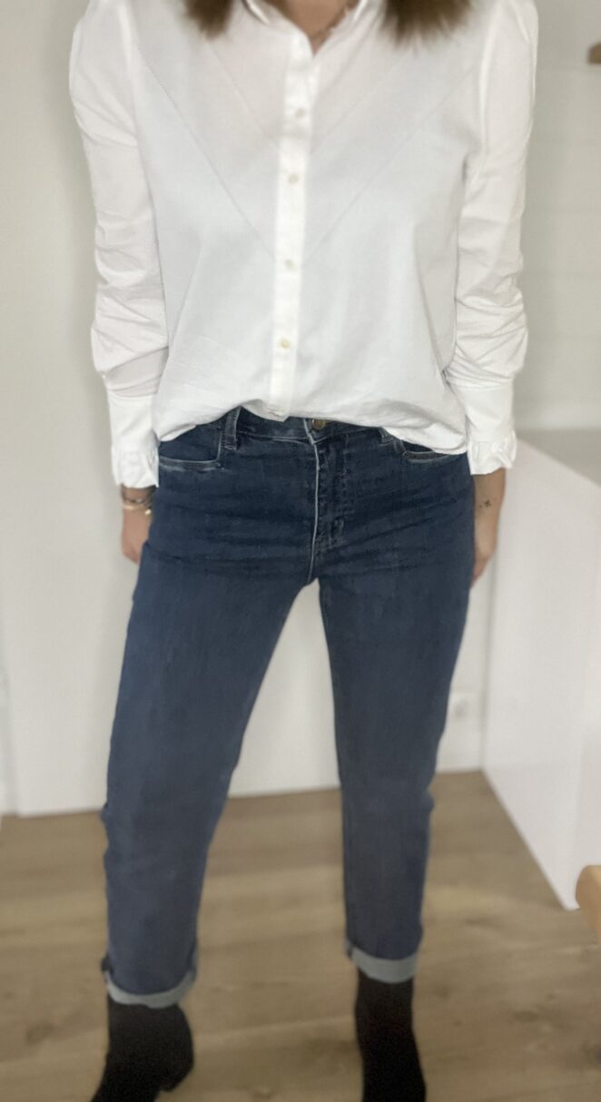 Jean Milena Mom Fit Denim Moyen – Image 2