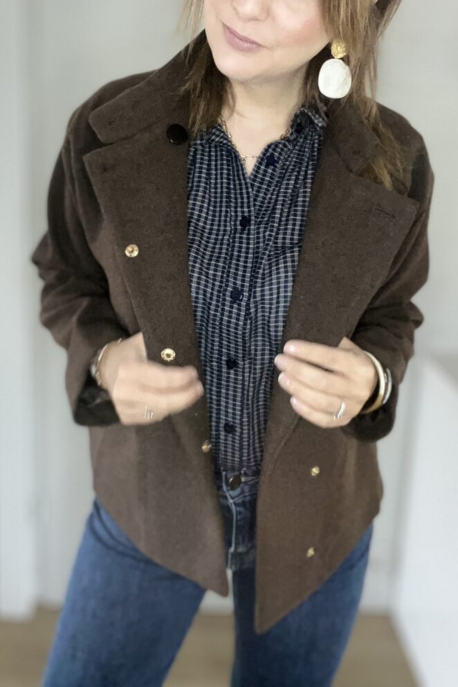 Manteau Chiara Chocolat