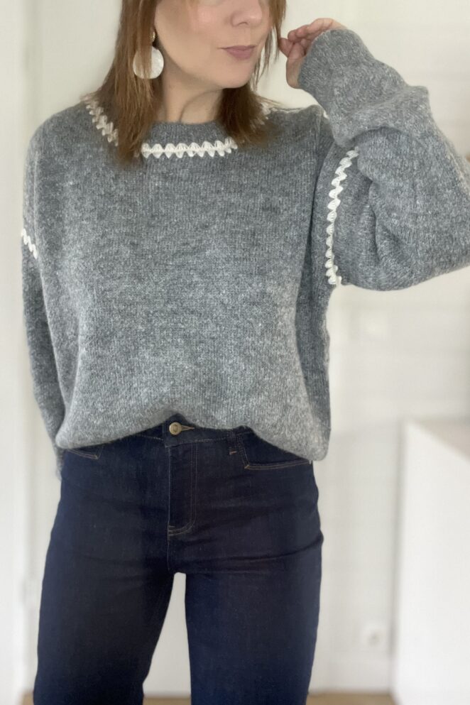 Pull Florie Gris