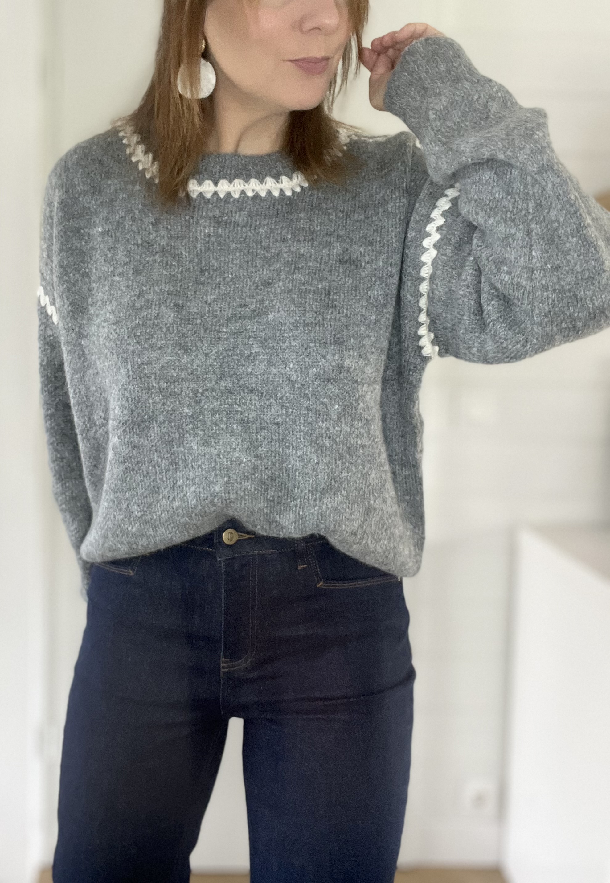 Pull Florie Gris