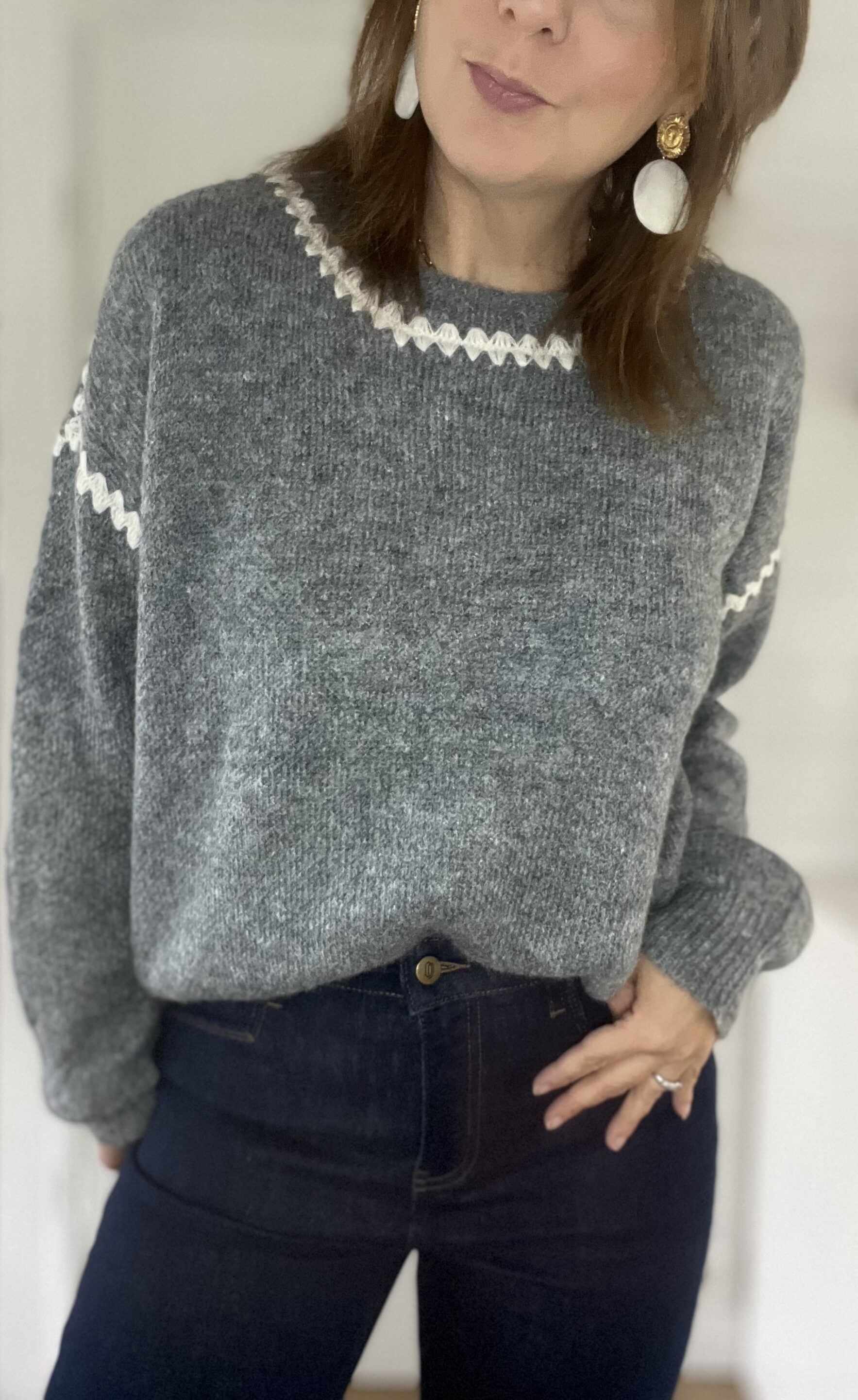 Pull Florie Gris – Image 4