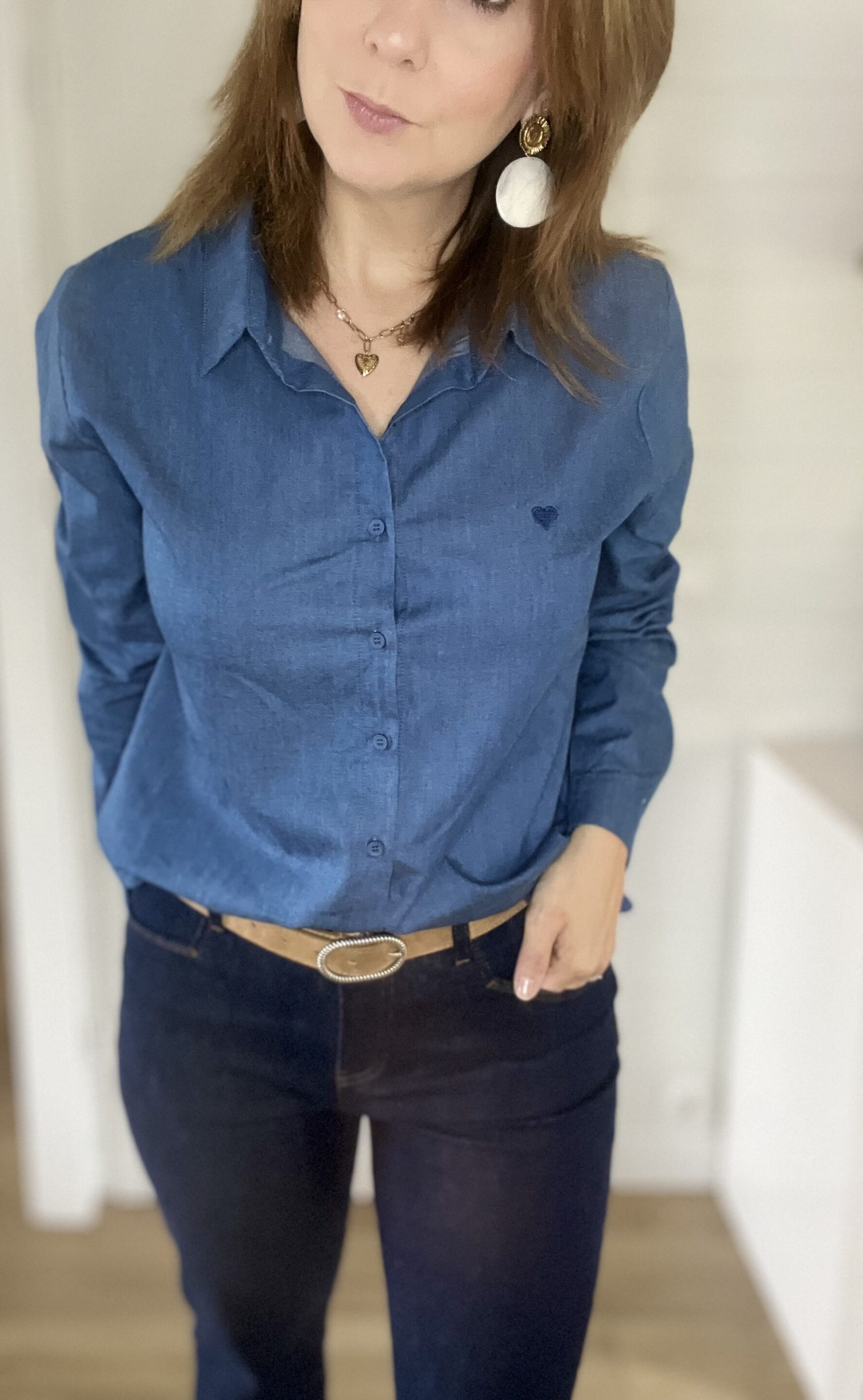 Chemise Camille Denim