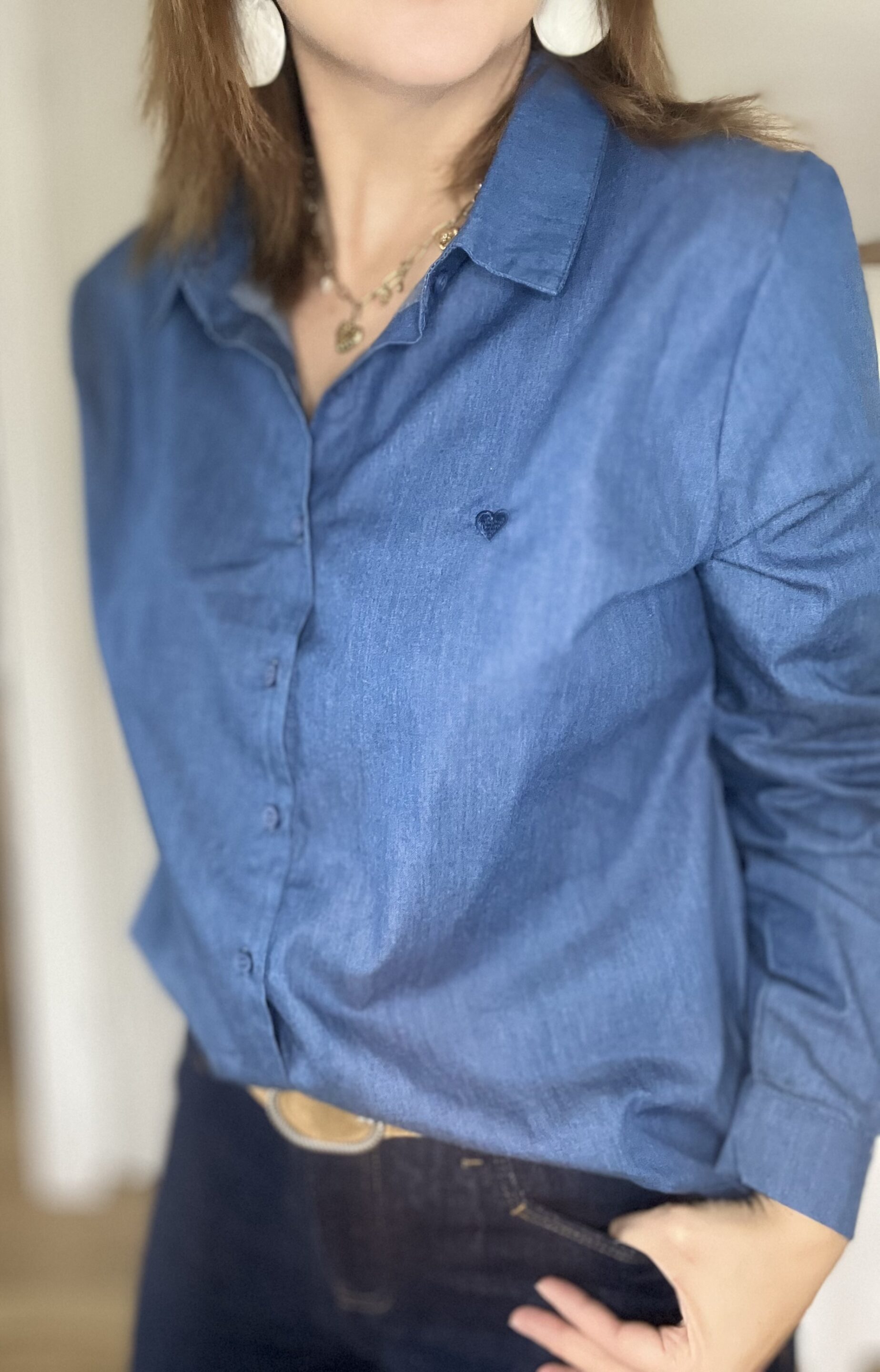 Chemise Camille Denim – Image 2