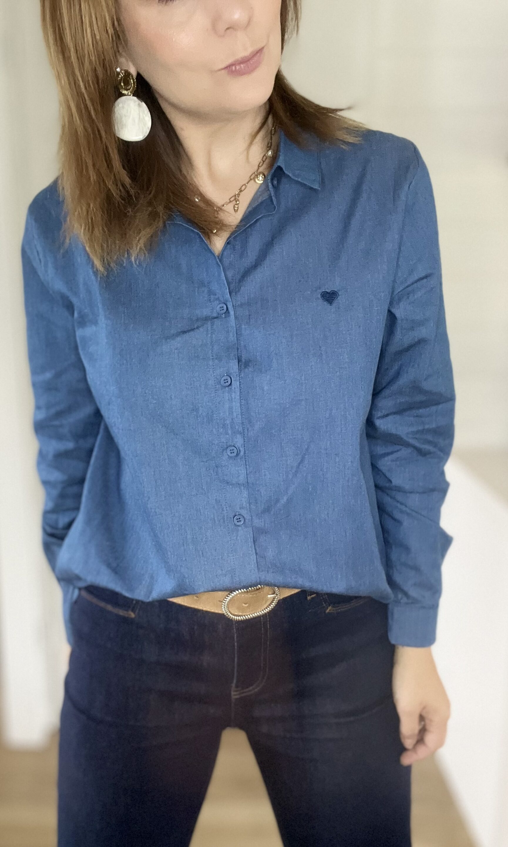 Chemise Camille Denim – Image 3
