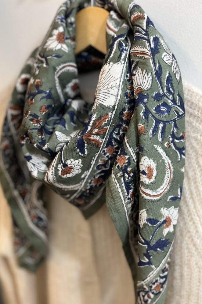 Foulard Delhi Brousse