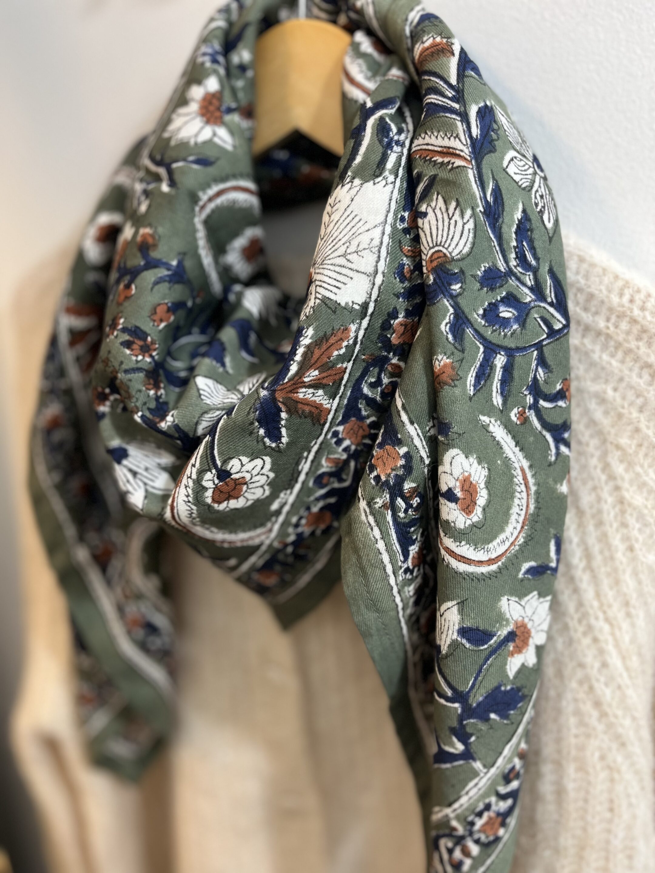 Foulard Delhi Brousse