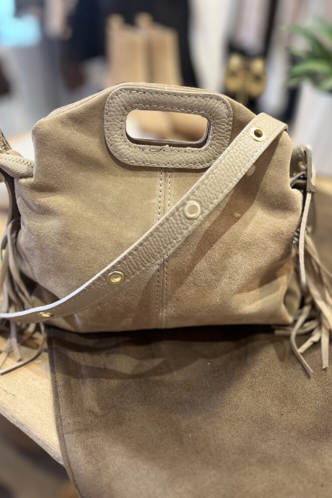 Sac Cuir Kiara Beige