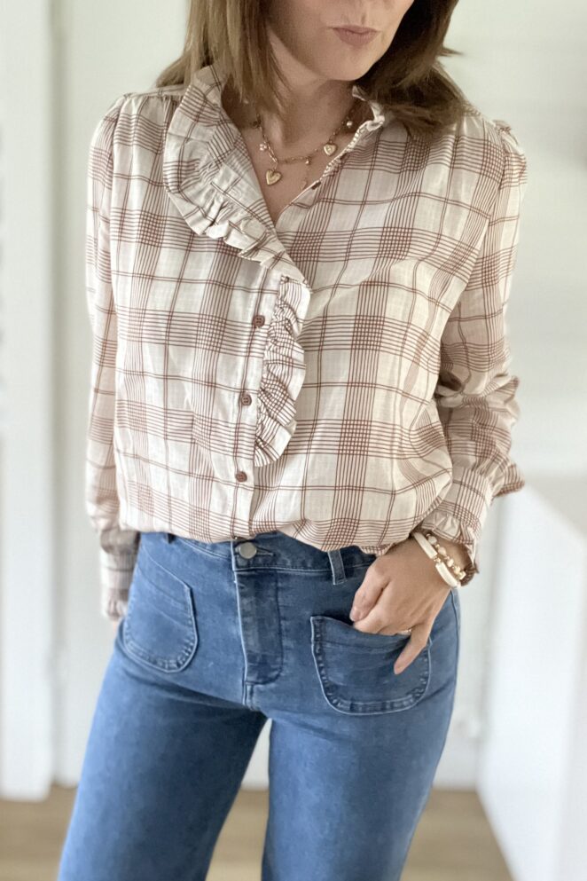 Chemisier Laurena Chocolat