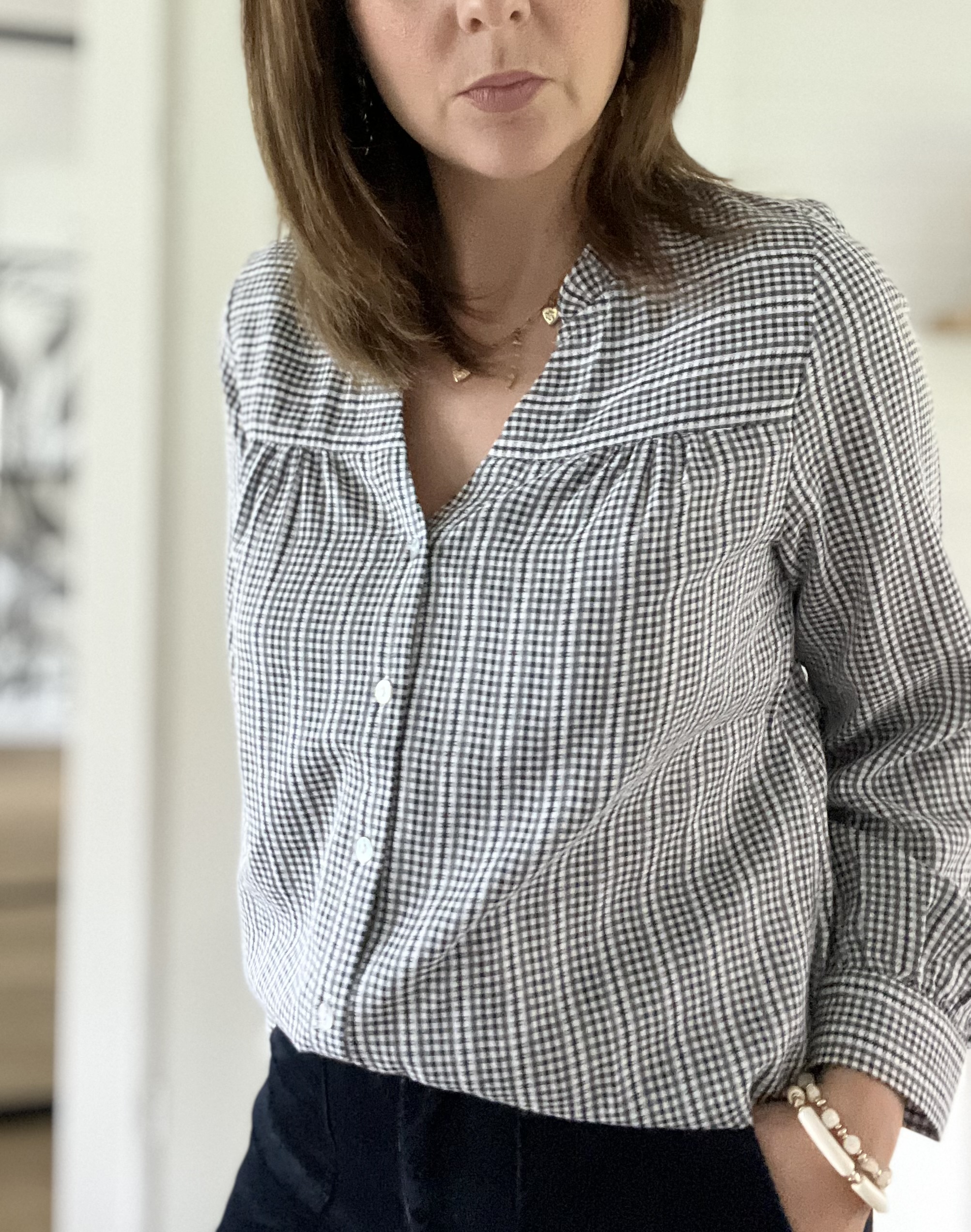 Chemisier Maud Marine – Image 2