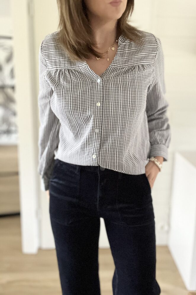 Chemisier Maud Marine