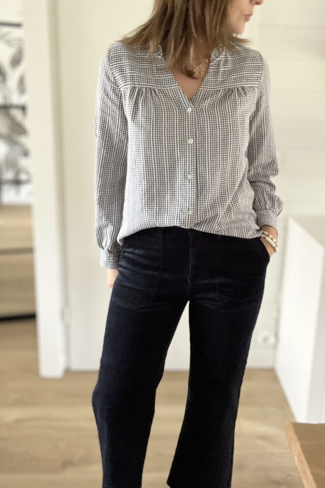 Pantalon Pedro Velours Marine