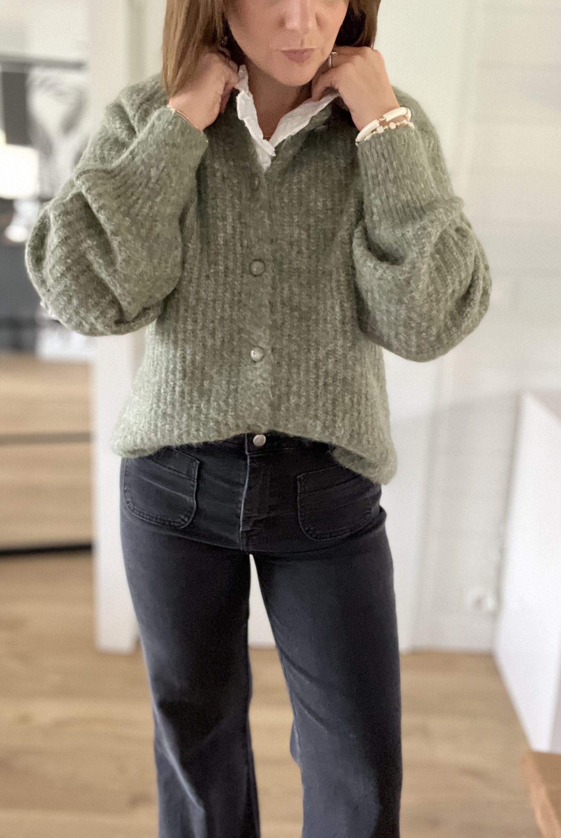 Gilet Milan Vert Olive