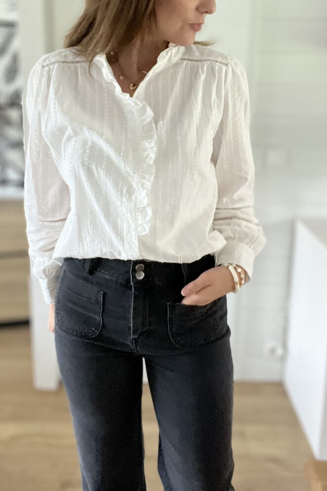 Chemisier Marion Ecru