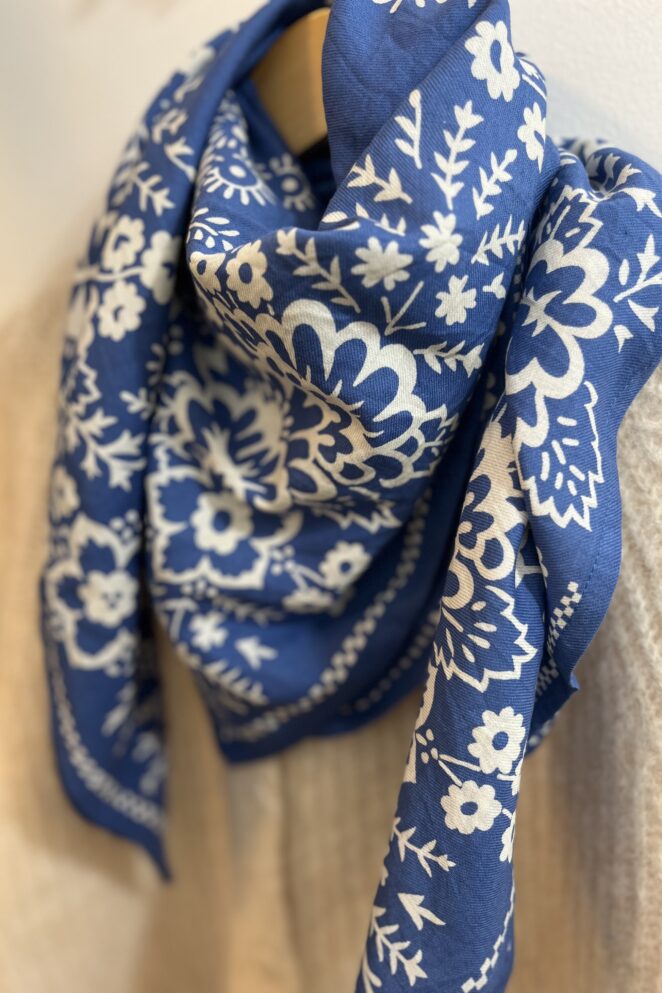 Foulard Mysore Bandana Ciel