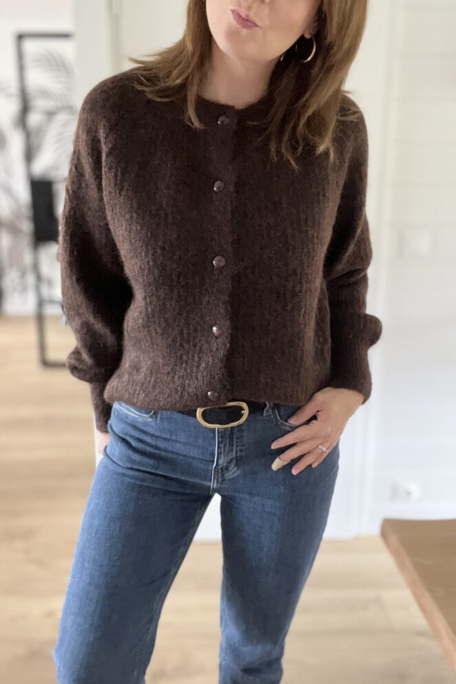 Gilet Milan Chocolat