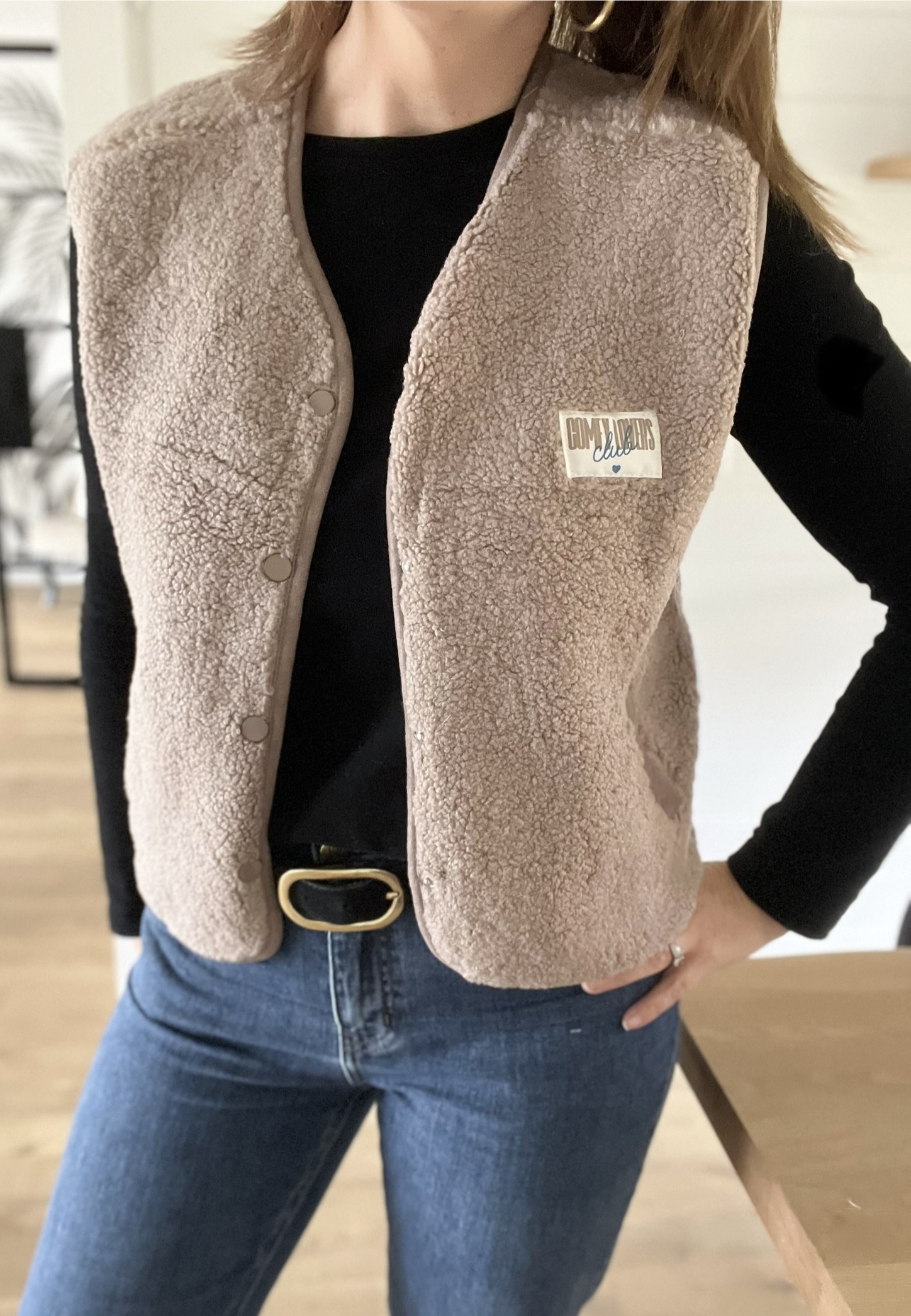 Gilet Sans Manches Victor Taupe – Image 5