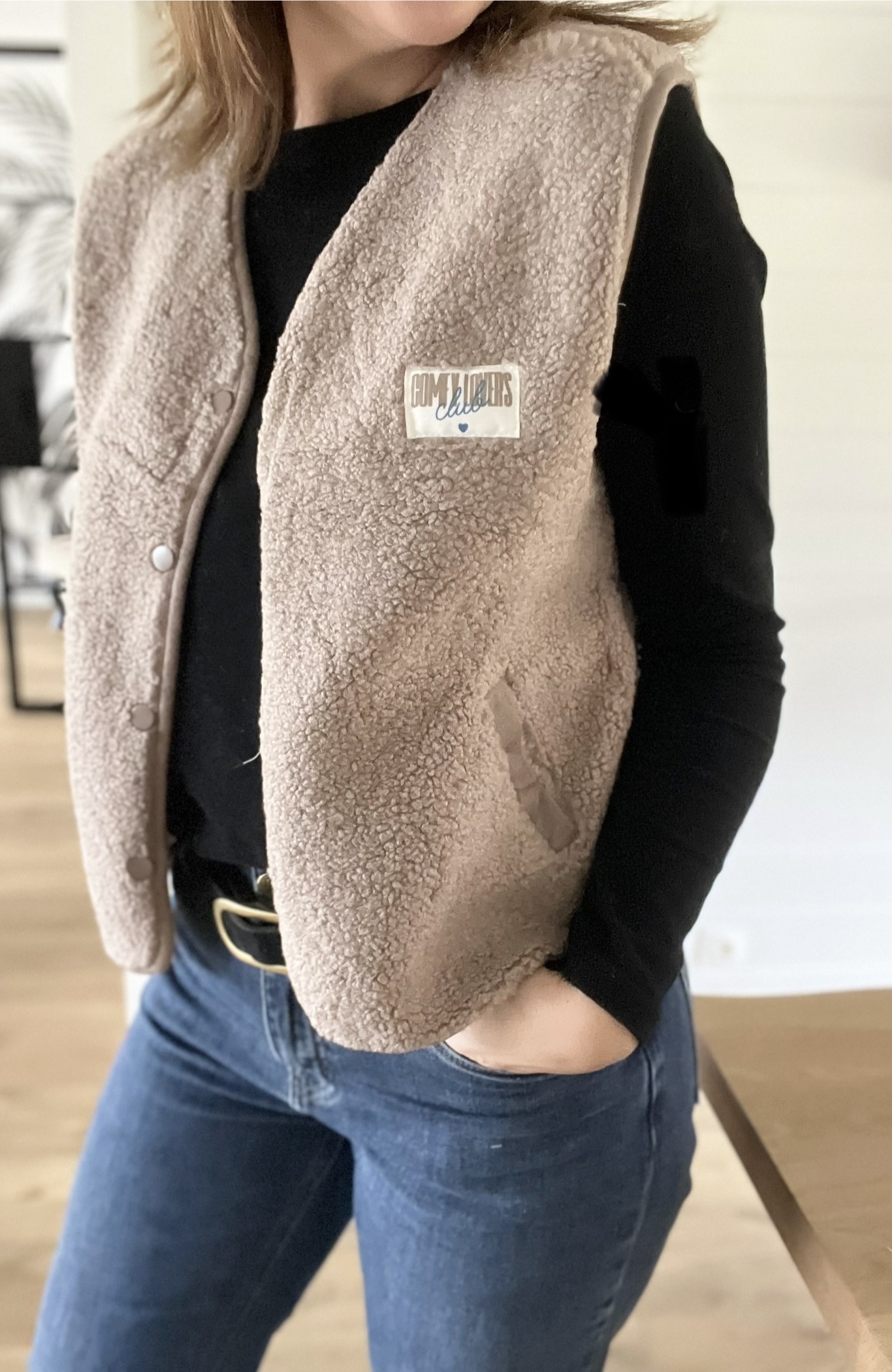 Gilet Sans Manches Victor Taupe – Image 4