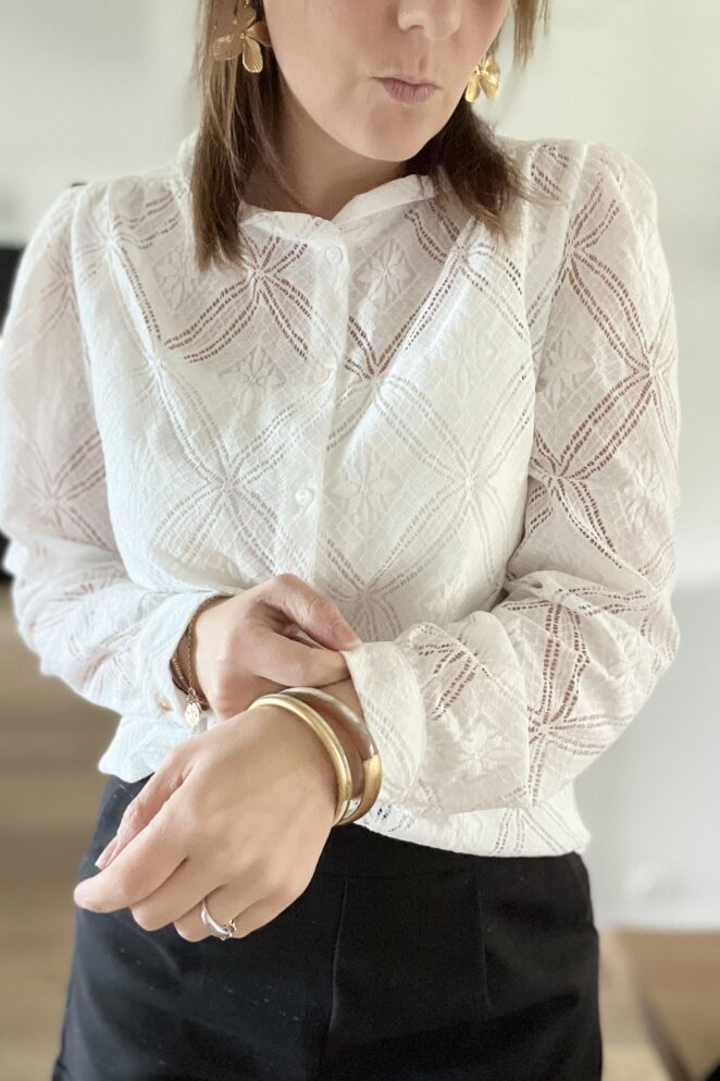 Chemisier Bianca Blanc